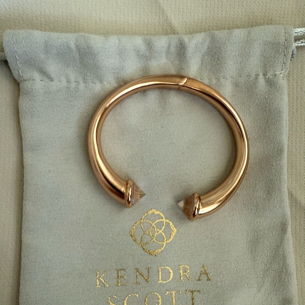 Kendra Scott Rose Gold Open Cuff Bracelet